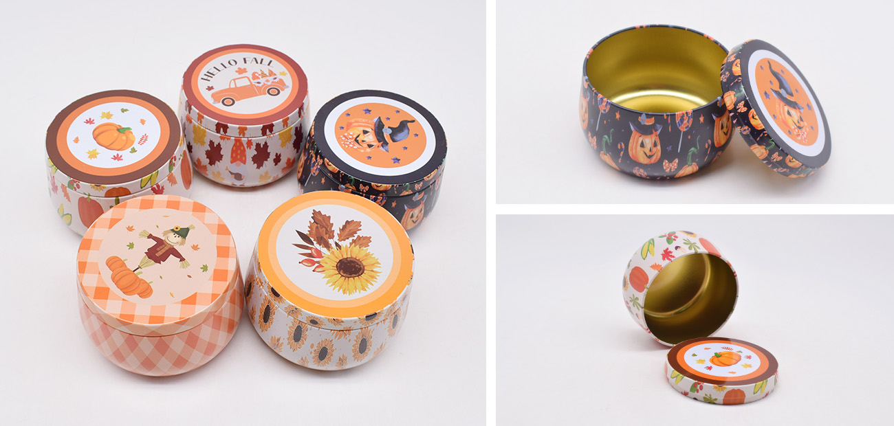 LTD Tin Box manufactures custom decorative candle tins for brands worldwide. Our tin candle containers are fully customizable in size, color, and print. Contact us for a free sample today.