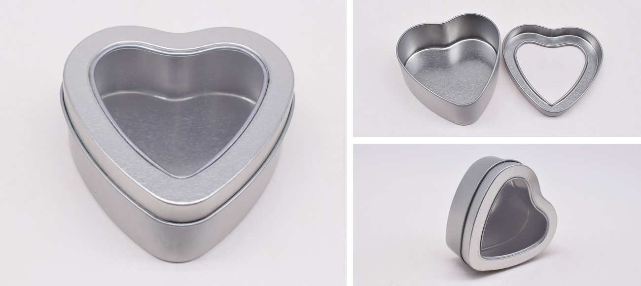 Longteng crafts exquisite heart shaped tins with custom printing and surface finishes for bulk orders. Each durable heart shape tin box is made with fine workmanship and strict quality standards. Get in touch today for a free custom quote.