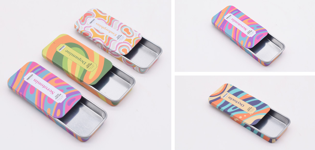 Longteng, a 20+ year experienced tin box manufacturer in China, supplies custom solid perfume tin box, small lip balm tins and food-grade metal packaging. We provide OEM/ODM service, free samples and customized printing solutions.