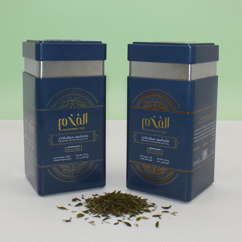 tea metal tin