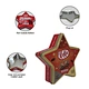 plain tin cans for cookies
Custom gift star tin box
Food grade pentagram tin can
Chocolate packing metal box
Christmas cookie tin packaging
Star shaped metal tin box
Food-grade pentagram tin can
Custom star-shaped chocolate tin
Cookie packaging metal box