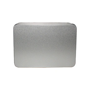 metal tin box with lid