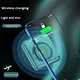 pocket size  wireless Power Bank with Built-in Cables 10000mAh
