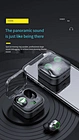HD Digital Display True Wireless Earphones Semi-In-Ear Anc Earbuds