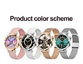 Factory supply ultra thin ladies fitness watch IP68 waterproof