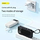 charger 10000mah  power bank with built  AC plug