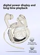 Transparent Case Wireless bluetooth Earphones with HiFi Sound