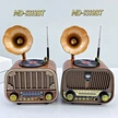 Vintage Small Mini Loudspeaker Old Music Playing Radio Gifts Bluetooth Wireless Retro Speaker