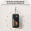 mini size 5000 mah pocket size 2-in-1 power bank Type-C Lightning
