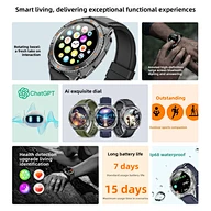 Sports fitness smart watch  AI Smart voice assistant smart watch