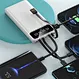 Portable Power Bank Fast Charging 10000mAh Built in Type C