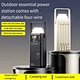 30000mAh Power Bank with Built-in Cables