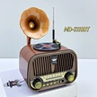 Hot Selling Retro Creative for Bluetooth Speaker Portable Desktop Ornament FM/AM/SW Outdoor Antenna Cross-Border Plastic
