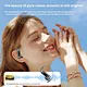 Noise Canceling Sports Wireless Earphones Gaming Waterproof Sports Hanging Ear