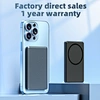 ultra thin magnetic wireless power bank 5000mah for