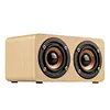 Premium Mini Active Wireless Wooden Subwoofer with 10W Peak Power High-Fidelity Bass Battery Powered for Home Theatre & Karaoke
