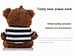 popular phone charger Teddy Bear 10000mAh Power Bank