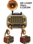 Vintage Small Mini Loudspeaker Old Music Playing Radio Gifts Bluetooth Wireless Retro Speaker