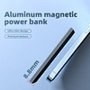 ultra thin magnetic wireless power bank 5000mah for