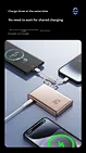 Wholesale magnetic wireless power bank 10000MAH PD 22.5W