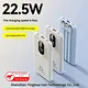 Super slim PD22.5W 20000mah power bank input power bank