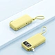 charger 10000mah  power bank with built  AC plug