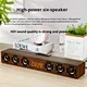 wood wireless speaker with TF card slot