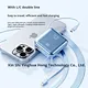 portable outdoor  mini size power bank 10000mAh with  cable