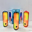 portable audio speaker RGB LED lighting speaker High volume for outdoor camping