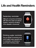 IP68 Waterproof Health  Smart Watch  Fitness Sports Watch