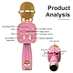 Handheld Singing Mic with Voice Effects for Family Party