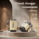 AC plug power bankType-C input power bank Li-polymer battery