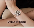 Factory supply ultra thin ladies fitness watch IP68 waterproof