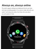 Fashion NFC Smart Sports Watch AI Assistant AMOLED HD Display Heart Rate Oximetry Compass IP68 Waterproof-New Answer Call SDK
High-precision GPS Outdoor Sports Smart watch  with NFC and Geomagnetic compass 3ATM depth waterproof to 30 Meters for Swimming