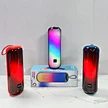 portable audio speaker RGB LED lighting speaker High volume for outdoor camping