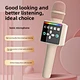 Portable outdoor singing microphone wireless karaoke  speaker