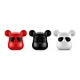 Cool Mini Bear Head Wireless Earbuds with Lanyard