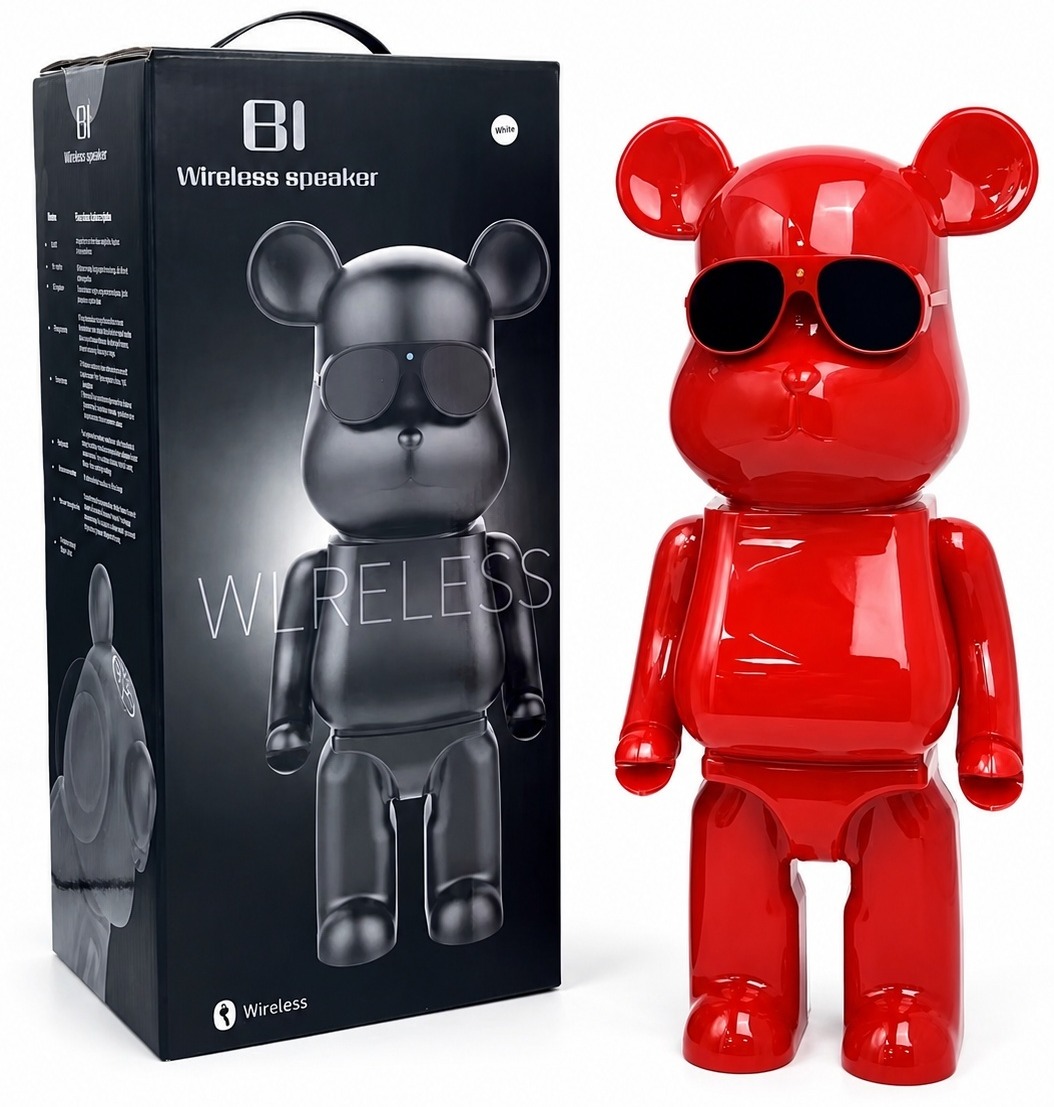 20W Gloomy Bear Cartoon Wireless Speaker with for Bluetooth TF USB