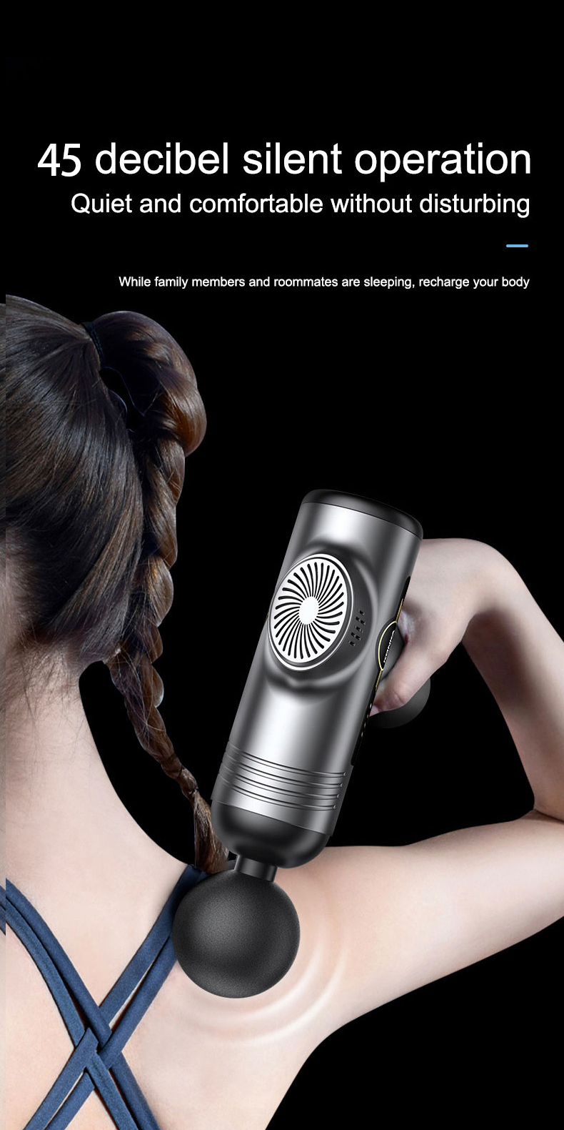 professional massage gun,deep tissue massage gun,electric massage gun