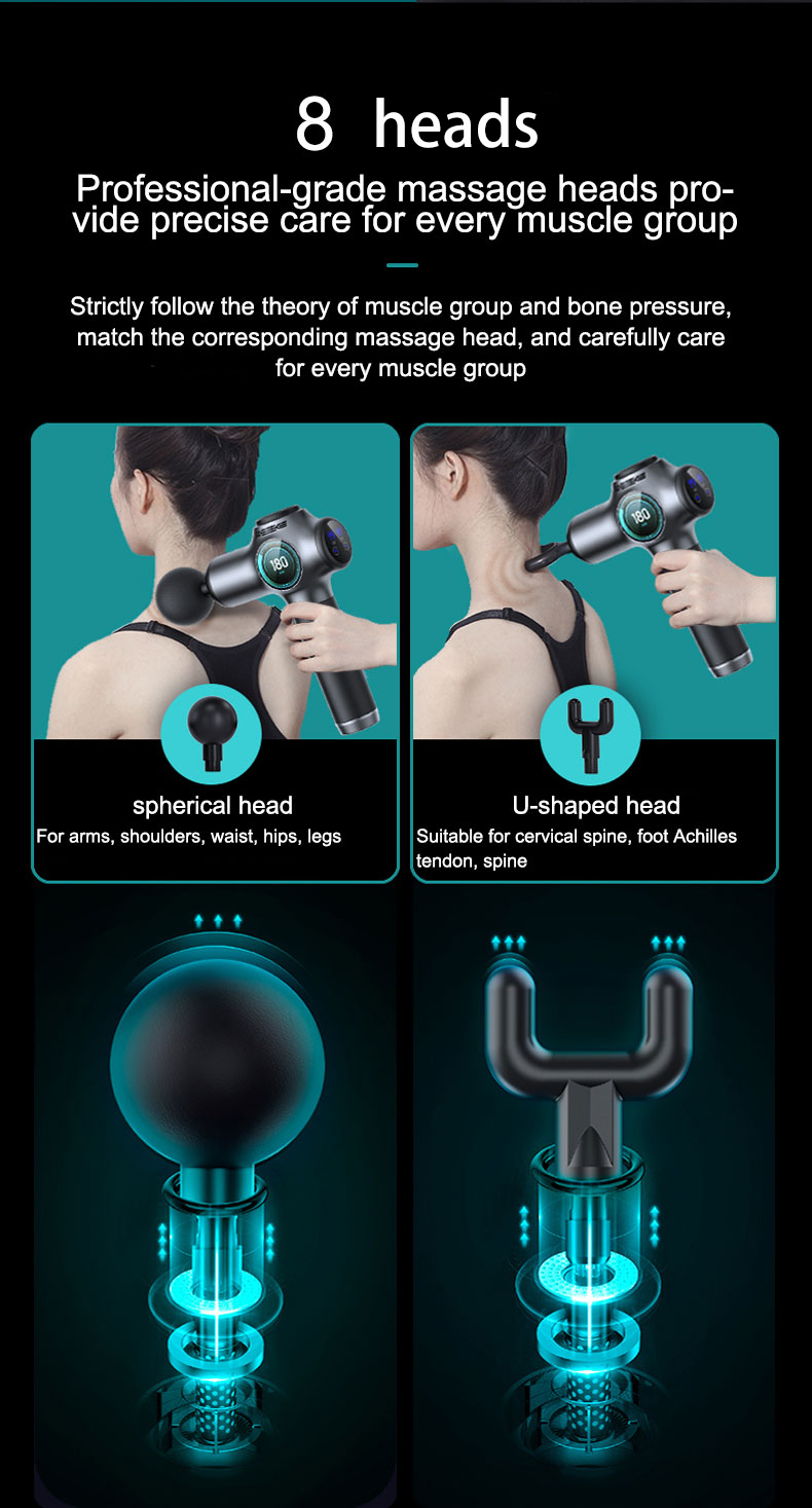 professional massage gun,deep tissue massage gun,electric massage gun