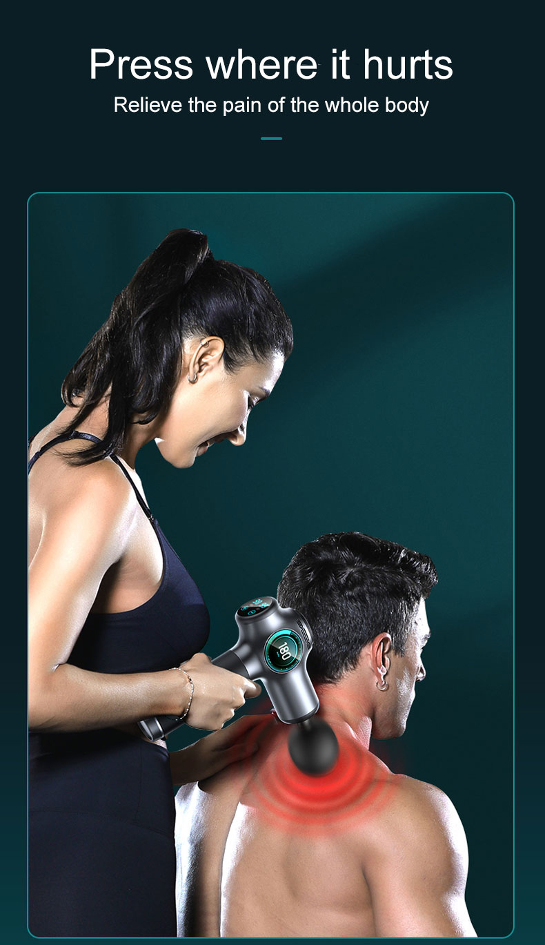professional massage gun,deep tissue massage gun,electric massage gun