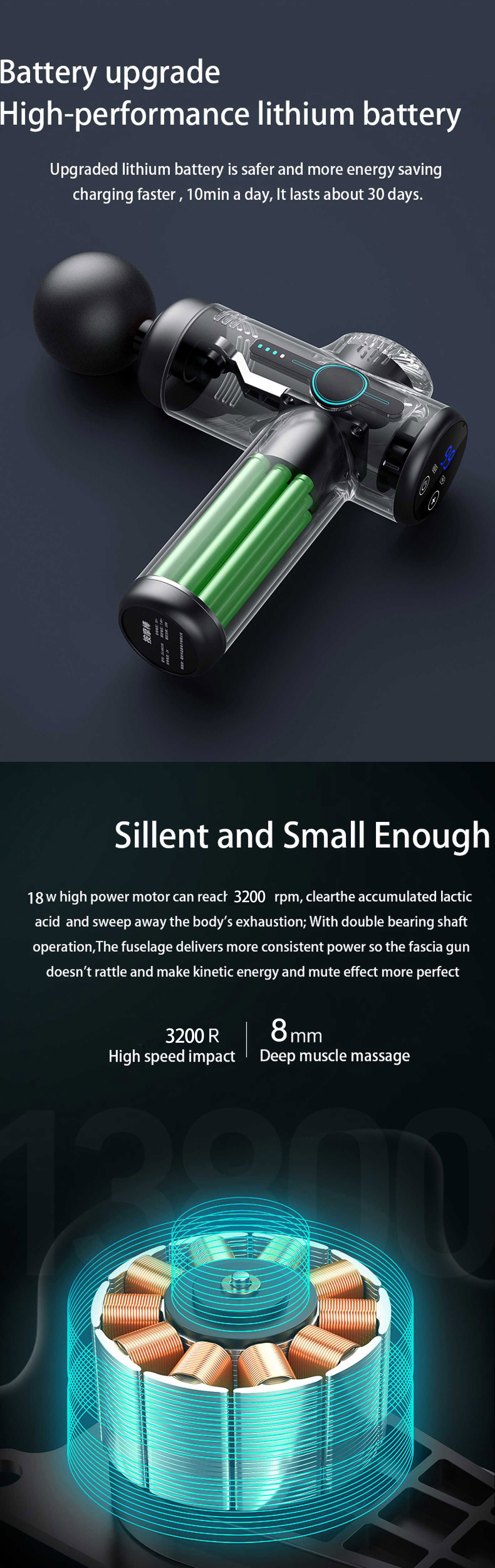 massage gun mini,mini massage gun,pocket massage gun