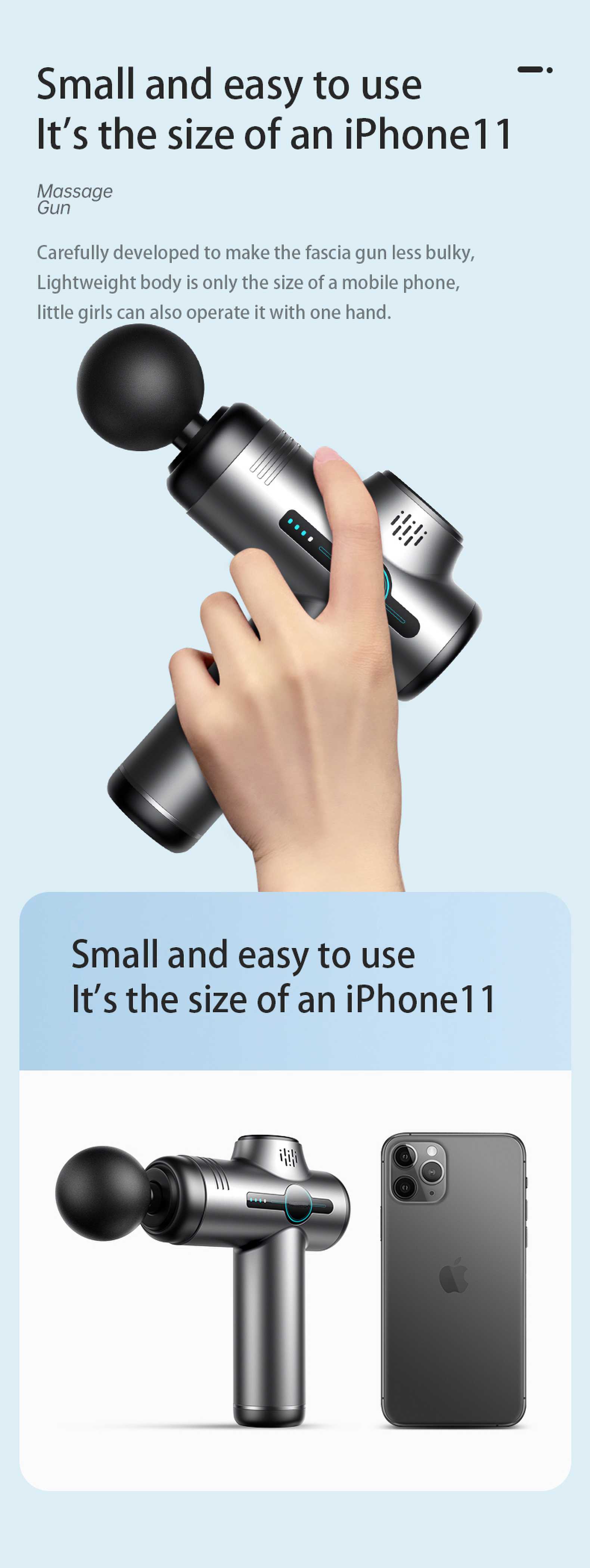 massage gun mini,mini massage gun,pocket massage gun