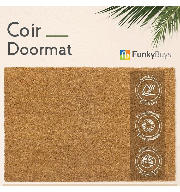 stain resistant door mat