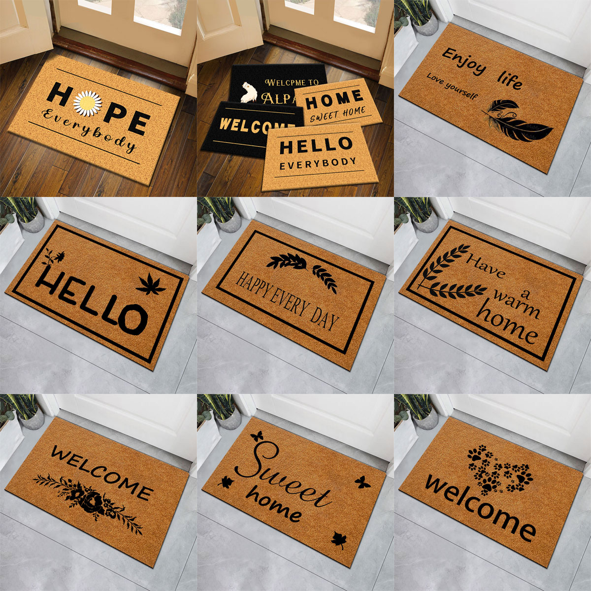 fade resistant door mat