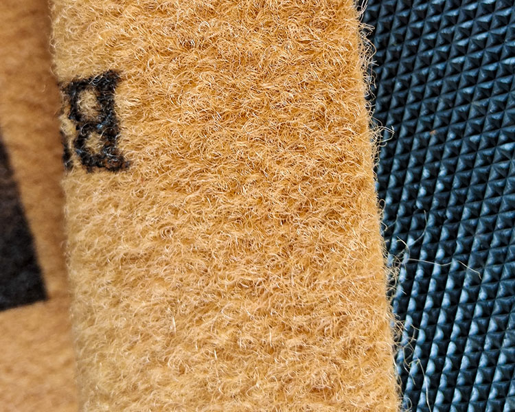 beige door mat