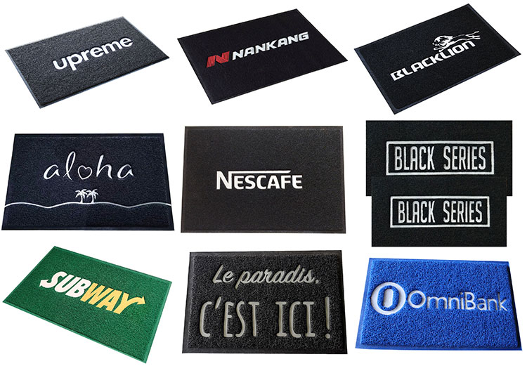 rubber backing door mat