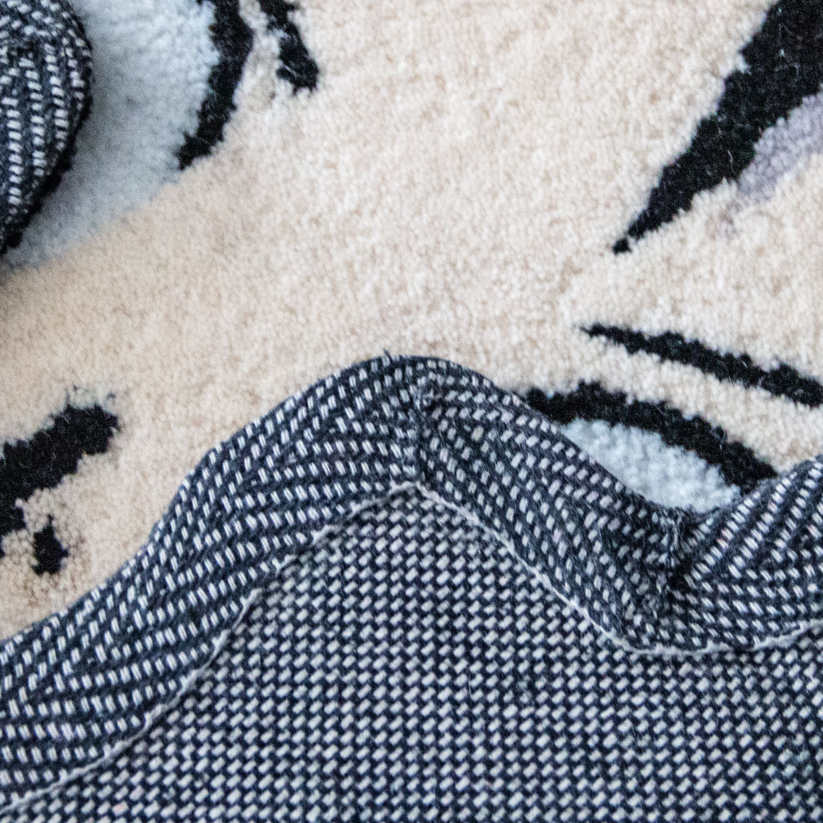 neutral hand tufted carpet