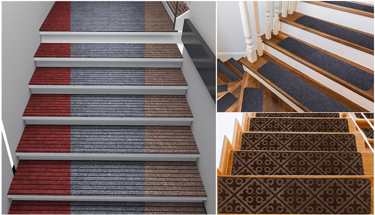 easy clean stair mat