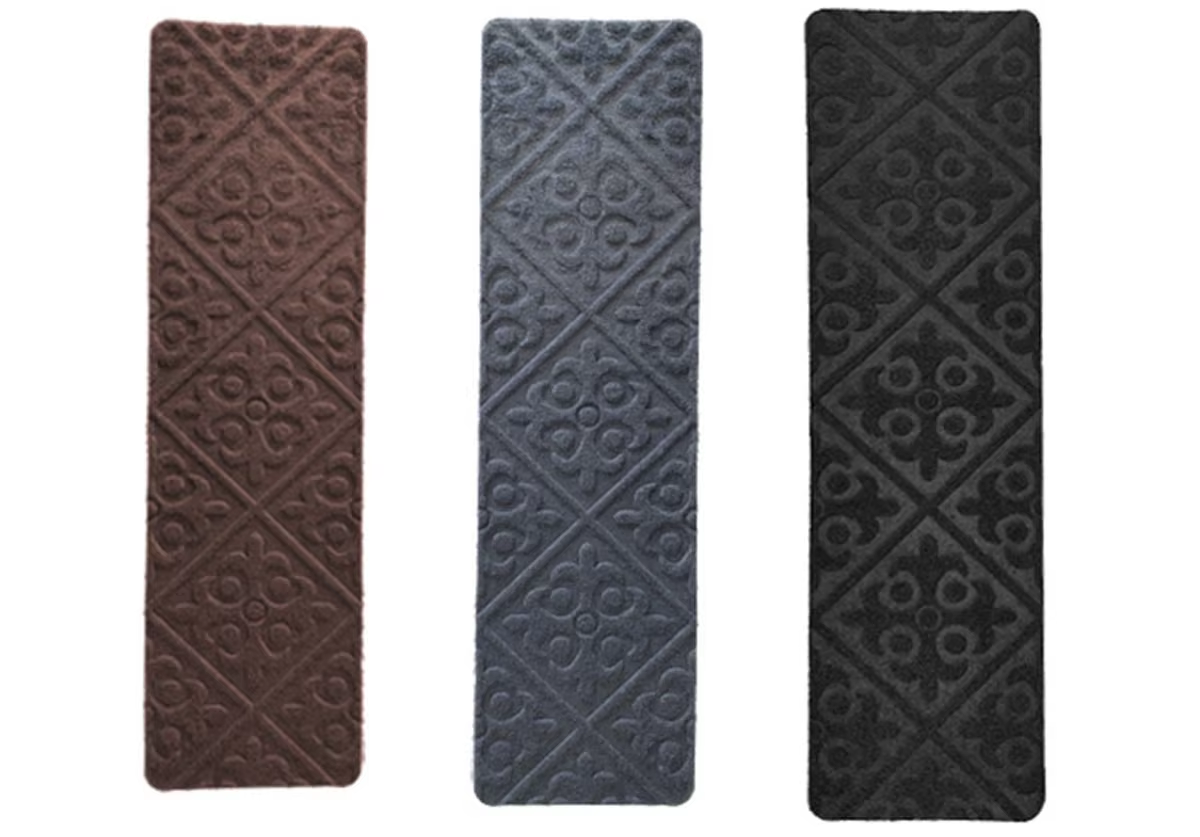 easy clean stair mat
